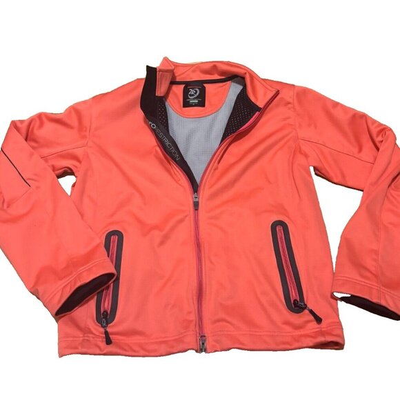 ZR Zero Restriction Jackets & Blazers - ZR Zero Restriction Tour Series Womens Outdoor Athletic Jacket Pink/Coral Medium